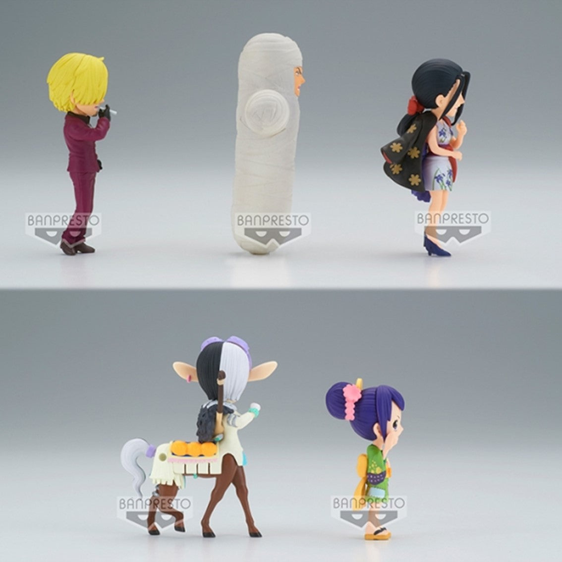 Figura banpresto one piece world collectable figure - wanokuni onigashima 5 -  4 - 7cm 1 unidad aleatoria