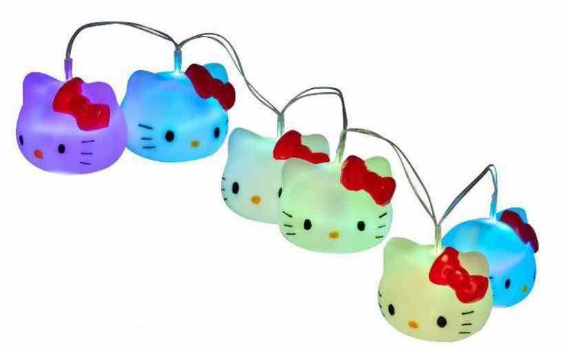Guirnalda luminosa teknofun madcow entertainment hello kitty 1.20 m