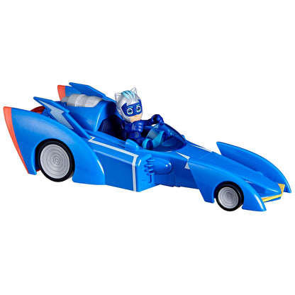 Figura hasbro gatomovil pj masks power heroes -  súper gato - móvil