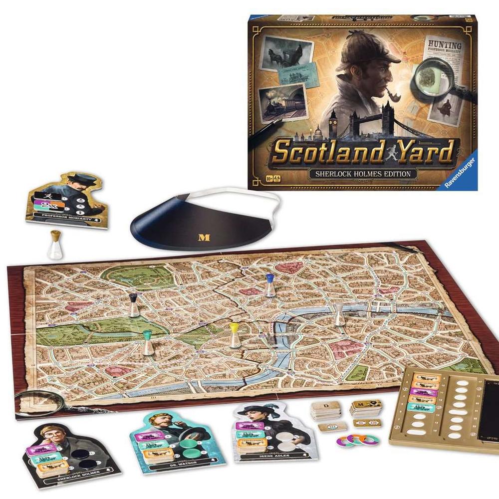 Juego de mesa ravensburger scotland yard sherlock holmes edition
