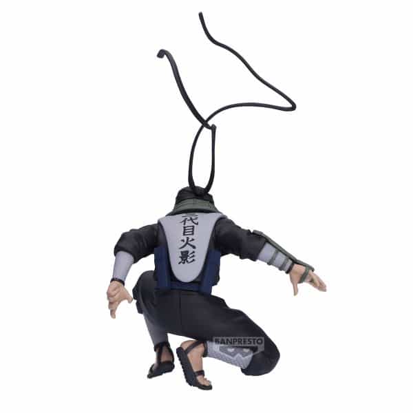 Figura banpresto naruto shippuden panel spectacle hiruzen sarutobi 7cm