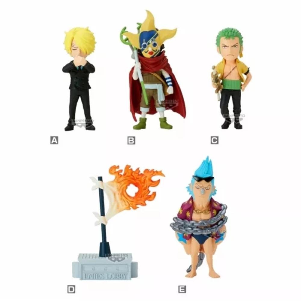 Figura banpresto one piece world collectable enies lobby 2 unidad aleatoria