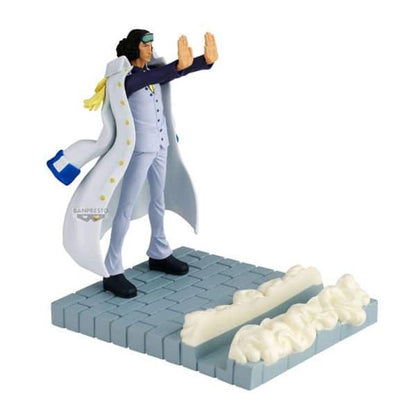 Figura banpresto one piece fl aokiji kuzan 12cm