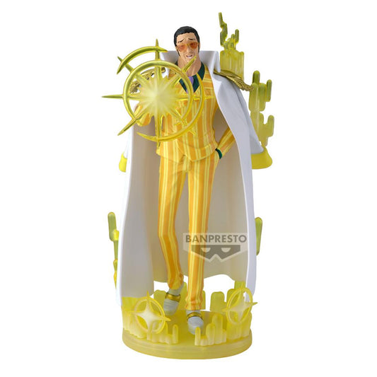 Figura banpresto one piece the shukko logia borsalino special edition