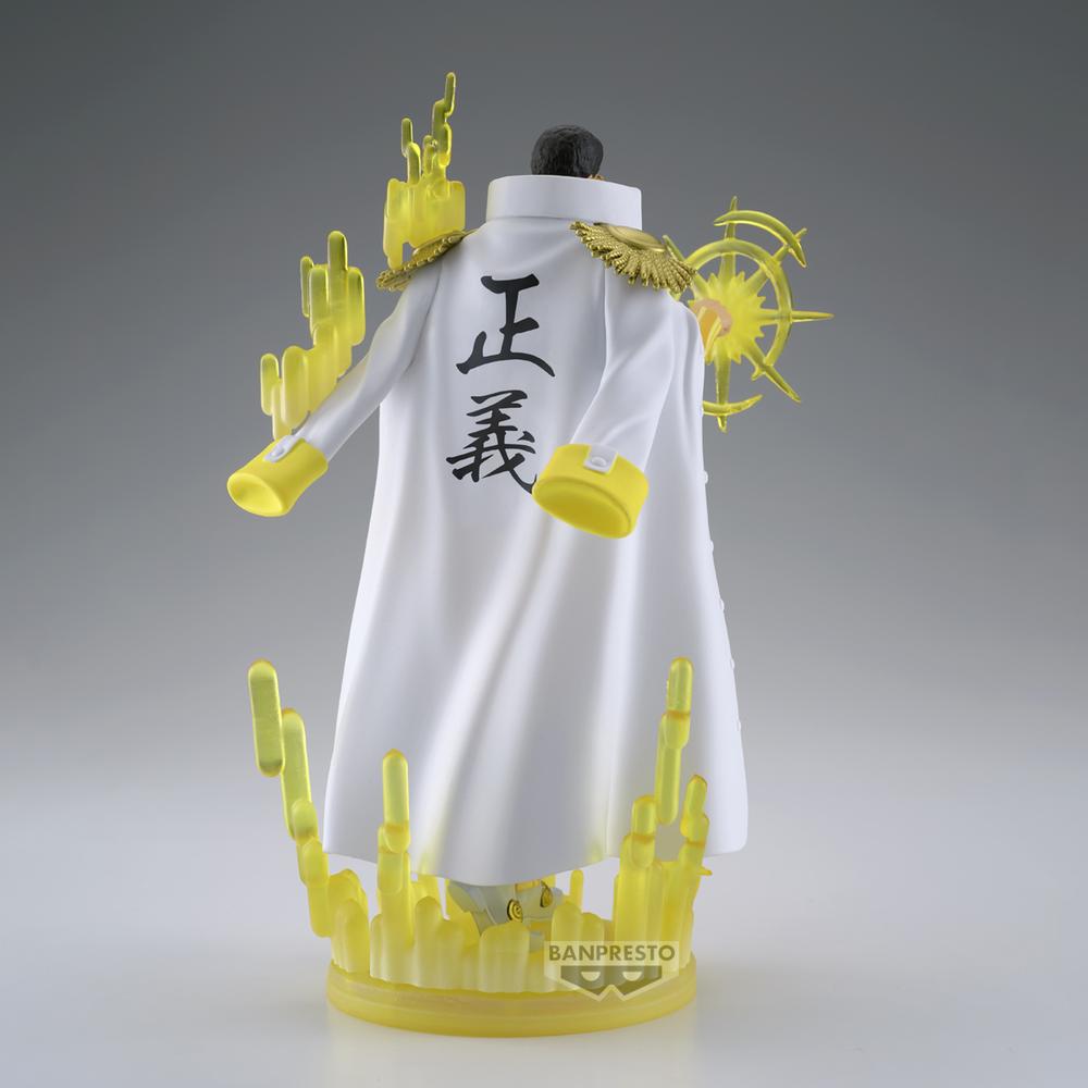 Figura banpresto one piece the shukko logia borsalino special edition