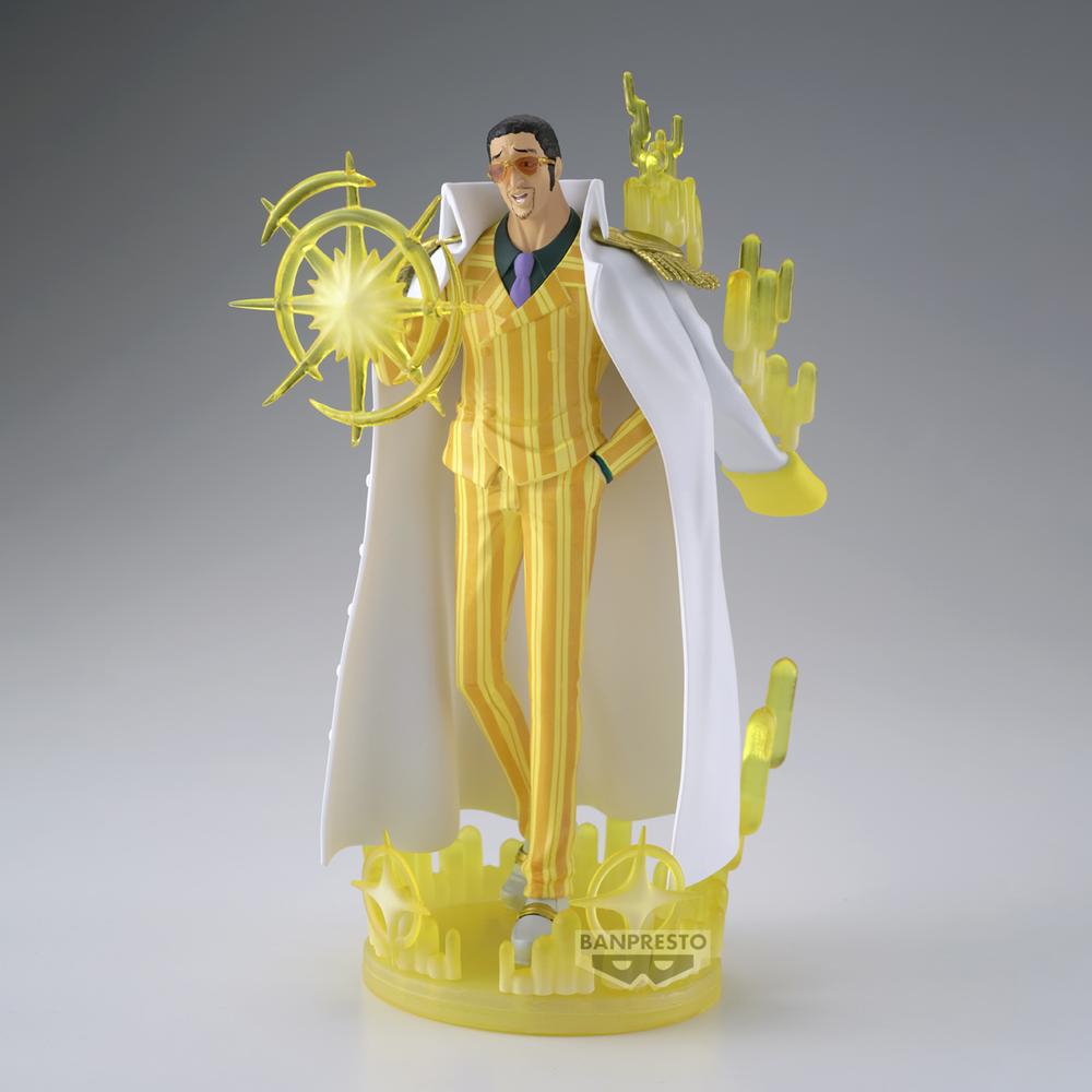 Figura banpresto one piece the shukko logia borsalino special edition