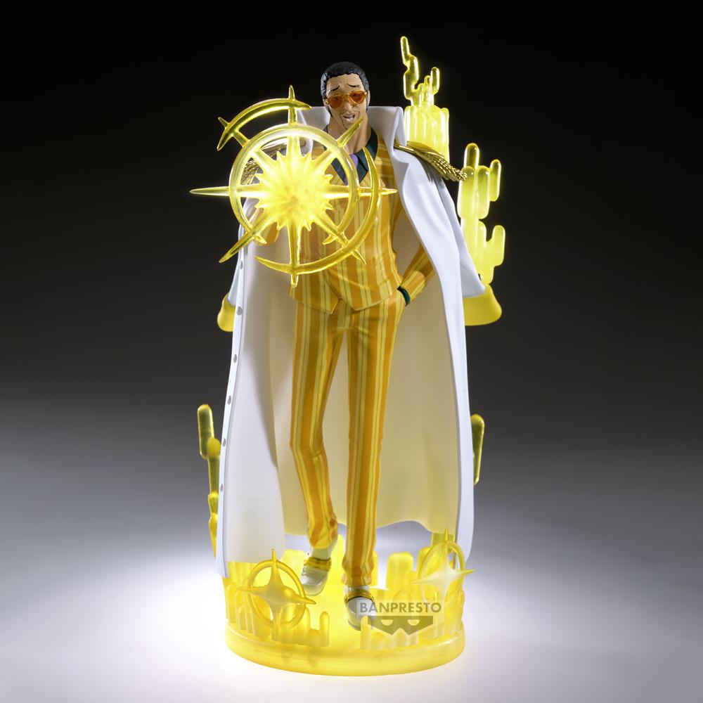 Figura banpresto one piece the shukko logia borsalino special edition