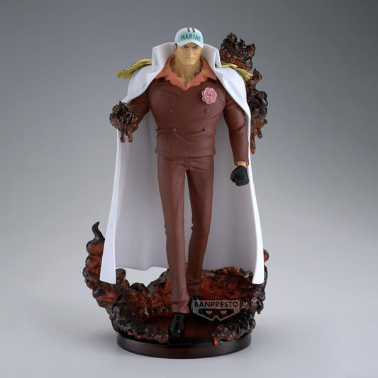Figura banpresto one piece the shukko logia sakazuki special edition