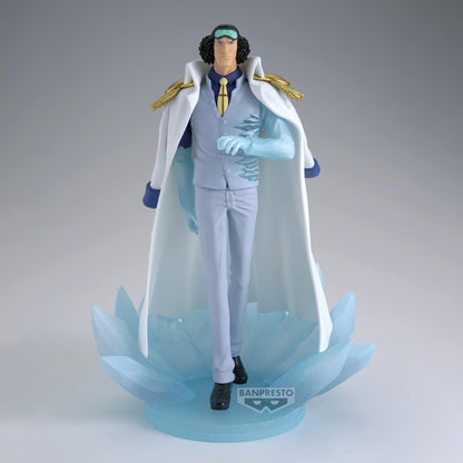 Figura banpresto one piece the shukko logia kuzan special edition