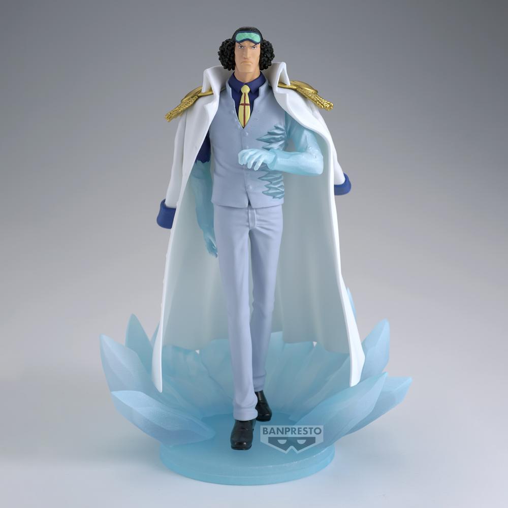 Figura banpresto one piece the shukko logia kuzan special edition