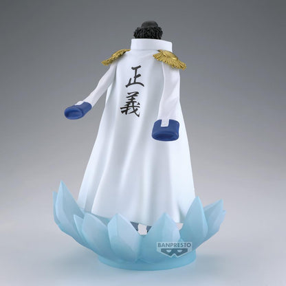 Figura banpresto one piece the shukko logia kuzan special edition