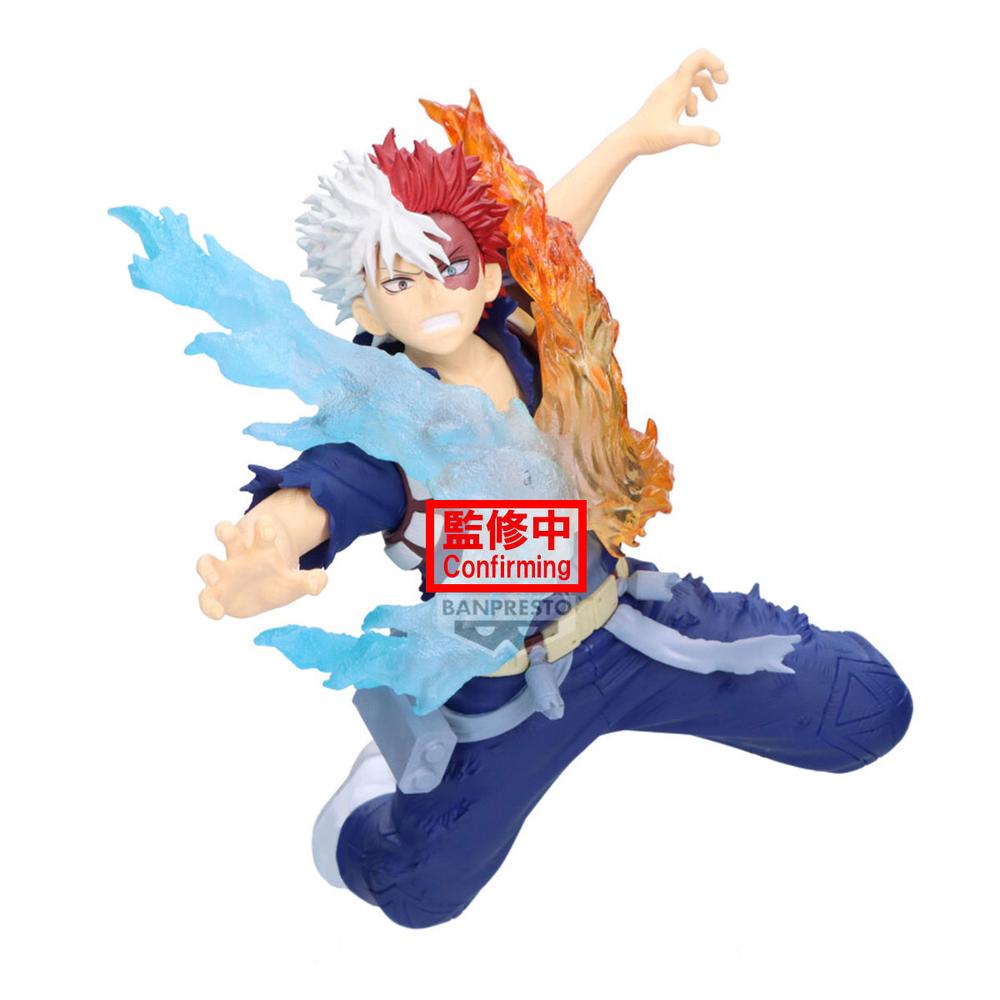 Figura banpresto my hero academia the amazing heroes plus shoto todoroki 15cm