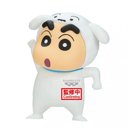 Figura banpresto crayon shinchan shiro shinchan 11cm