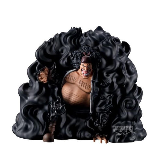 Figura banpresto one piece fl black hole!!! marshall d.teach 15cm