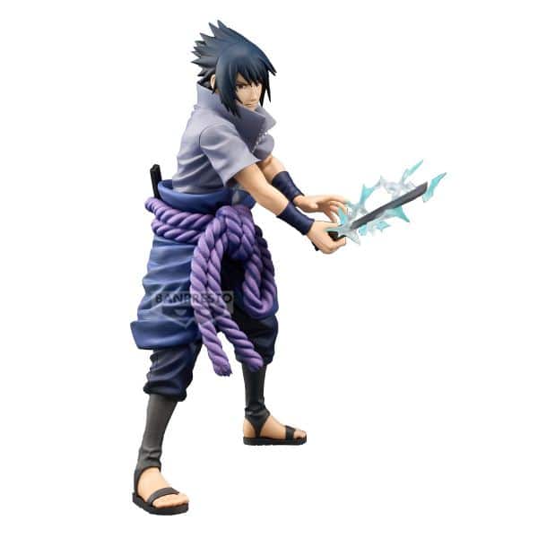 Figura banpresto naruto shippuden grandista sasuke uchiha special edition 24cm