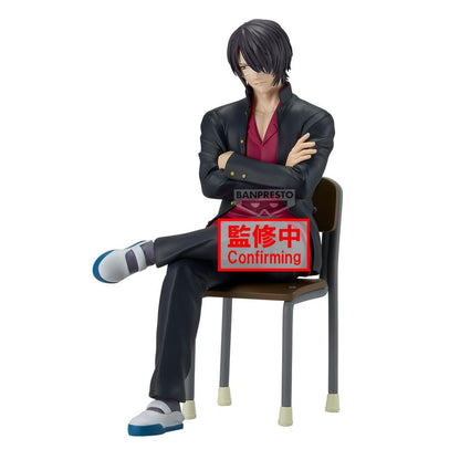 Figura banpresto gintama mr.ginpachi's zany class desk figure shinsuke takasugi