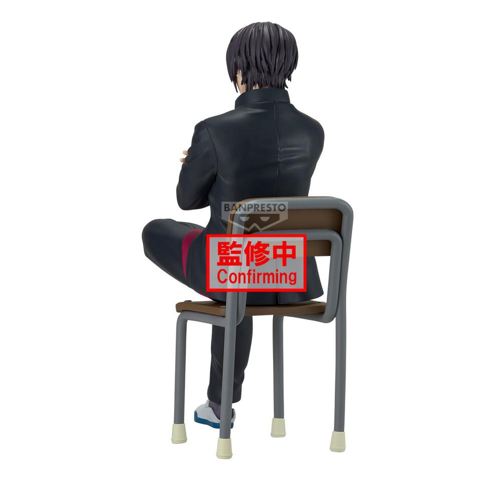 Figura banpresto gintama mr.ginpachi's zany class desk figure shinsuke takasugi