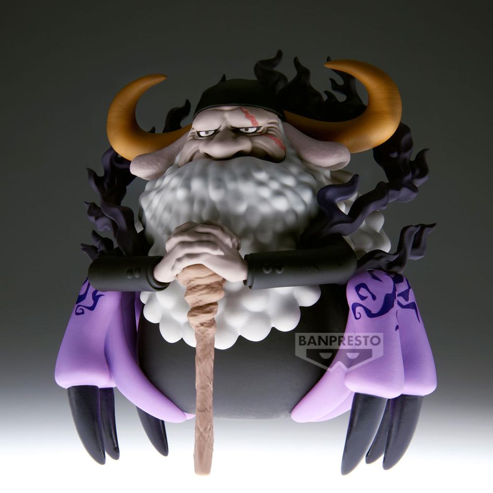 Figura banpresto one piece mega world collectable st. jaygarcia saturn
