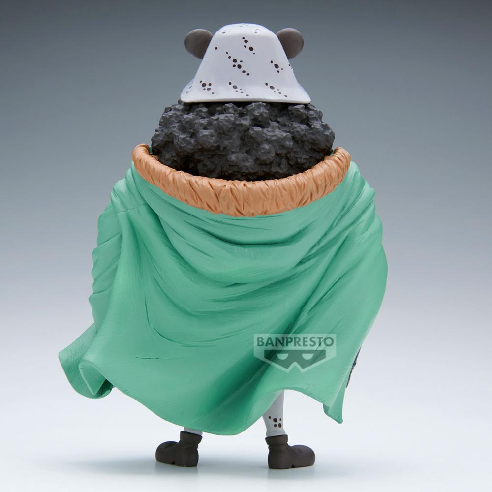 Figura banpresto one piece mega world collectable figure bartholomew kuma