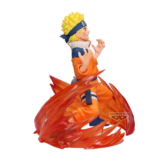 Figura banpresto naruto 72 series 26&27 vibration stars - naruto uzumaki & sasuke uchiha - (a:naruto uzumaki) 15cm
