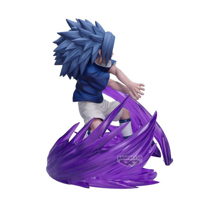 Figura banpresto naruto 72 series 26&27 vibration stars - naruto uzumaki & sasuke uchiha - (b:sasuke uchiha) 15cm