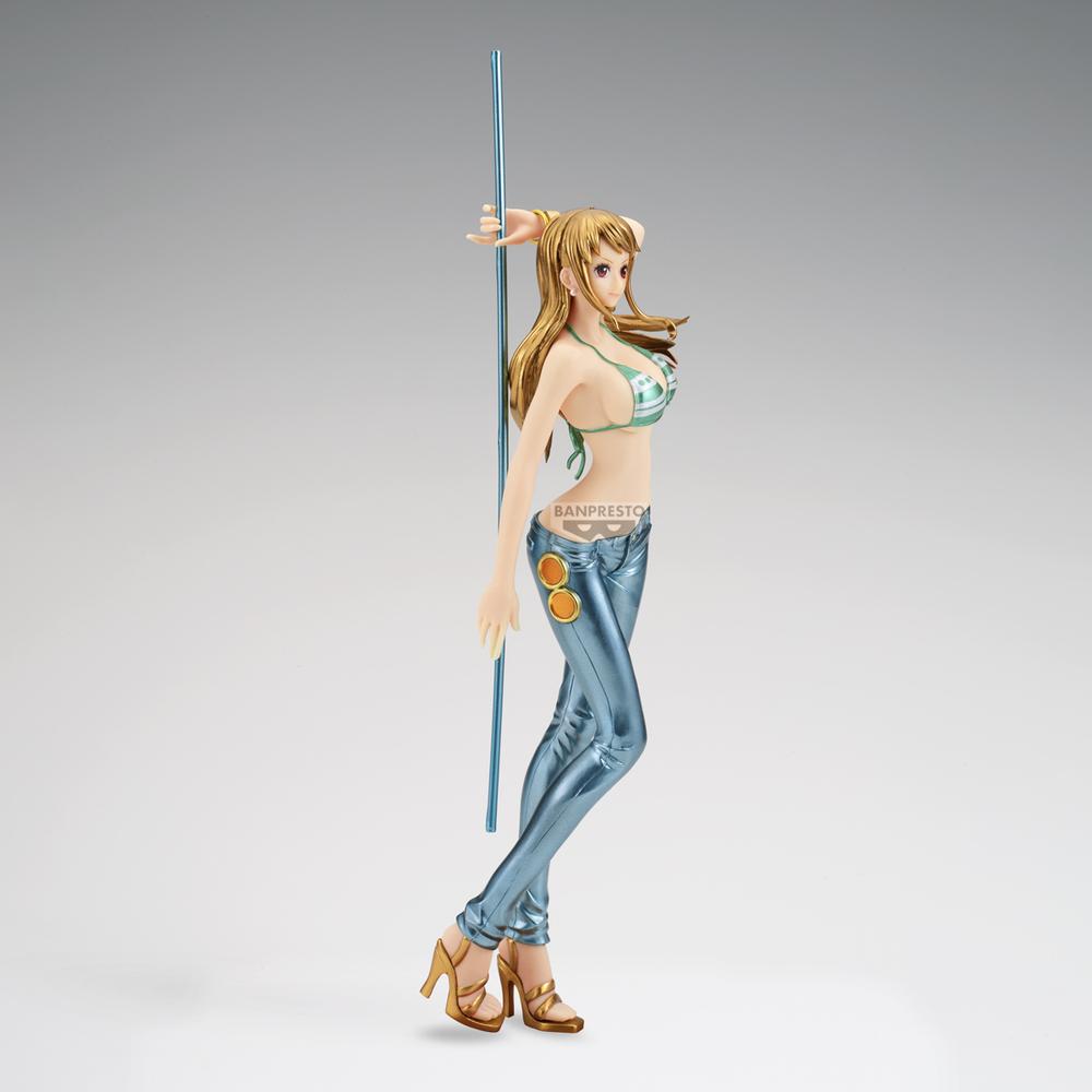 Figura banpresto one piece glitter & glamours nami special color ver.b