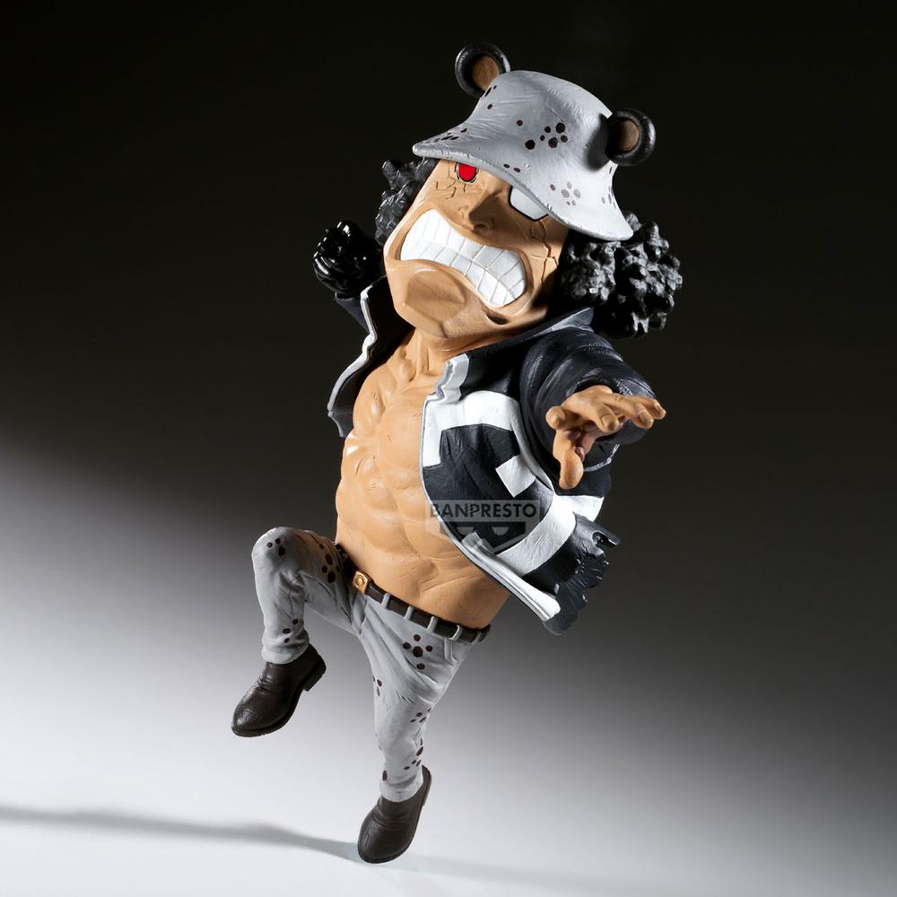 Figura banpresto one piece mega world collectable figure - bartholomew kuma -