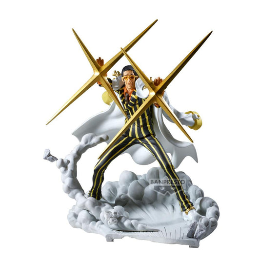 Figura banpresto one piece senkozekkei borsalino