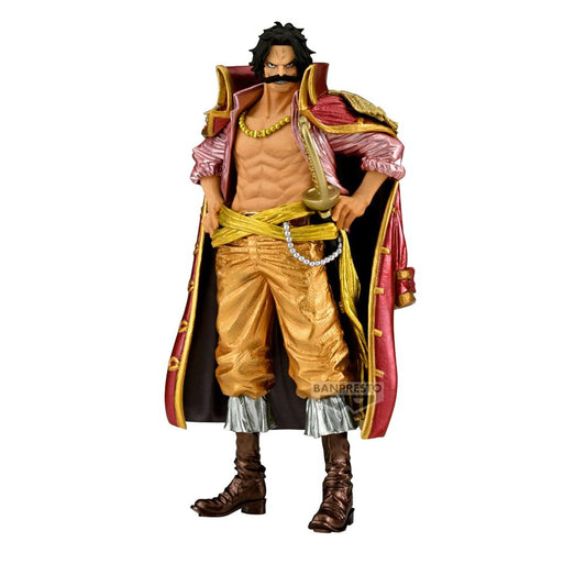 Figura banpresto one piece king of artist gol d.roger special ver