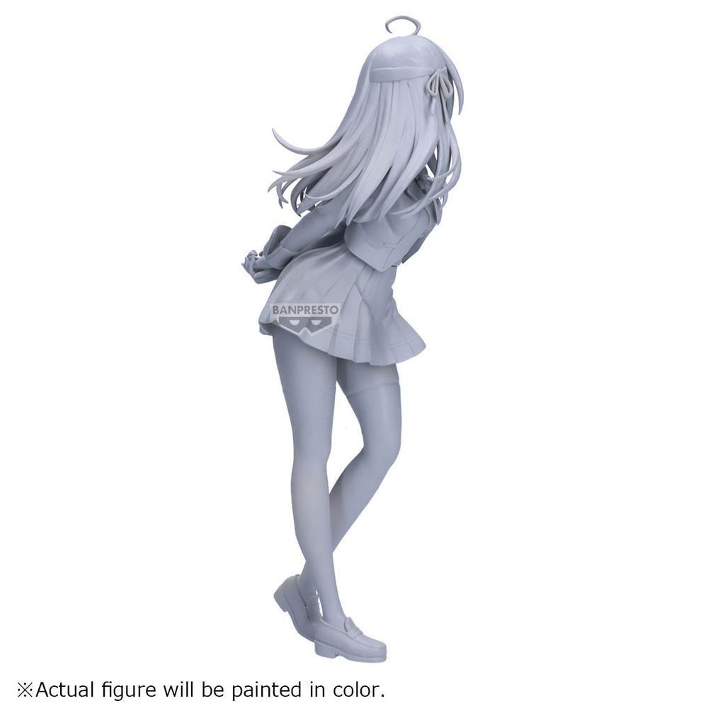 Figura banpresto alya hides her feelings in russia glitter&glamours alya school uniform ver.