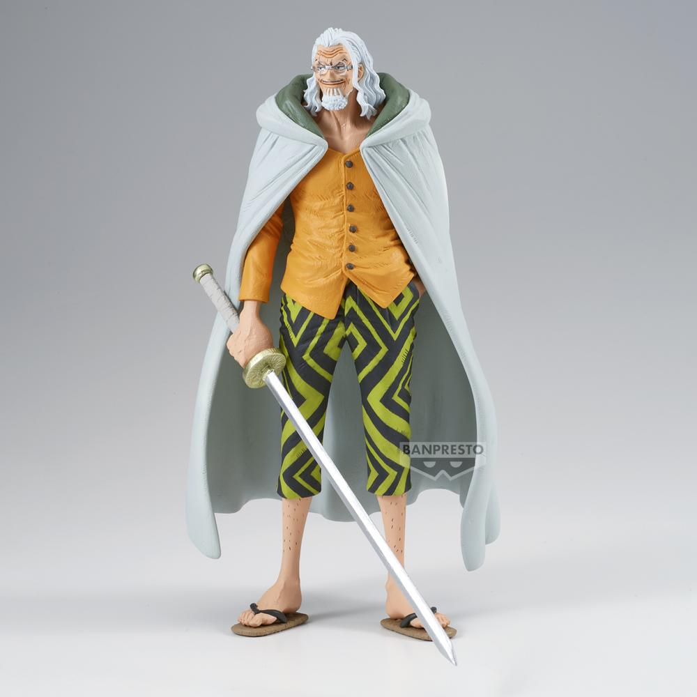 Figura banpresto one piece king of artist silvers rayleigh