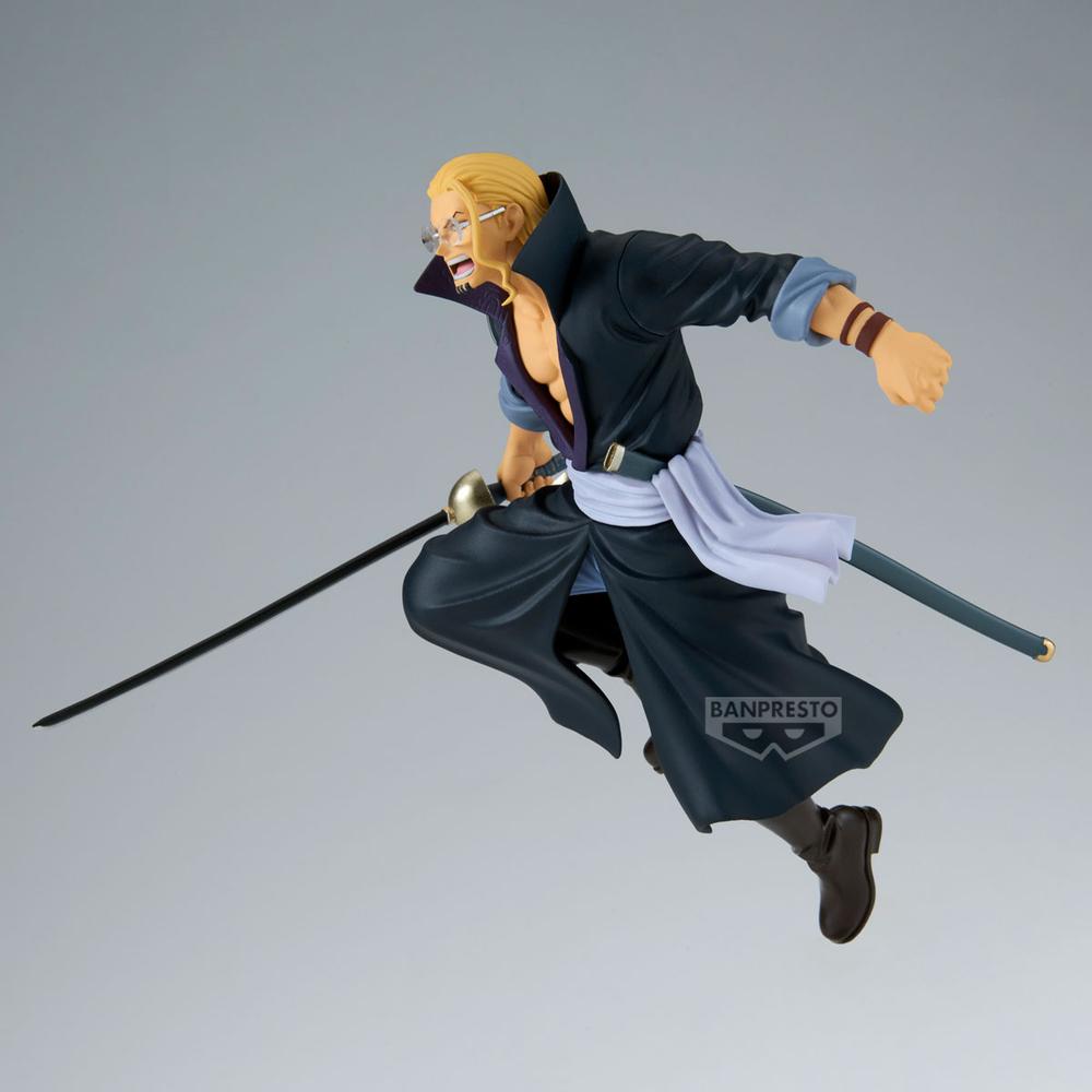 Figura banpresto one piece battle record collection silvers rayleigh 16cm