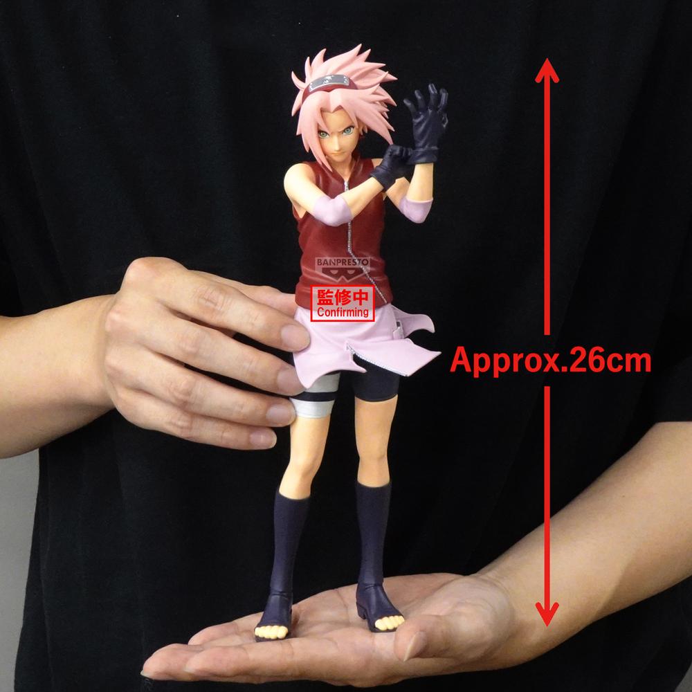 Figura banpresto naruto shippuden grandista sakura haruno