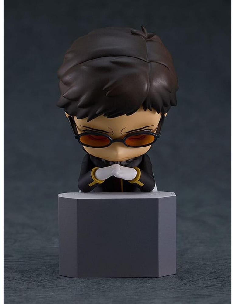 Gendo ikari figura 10 cm rebuild of evangelion nendoroid