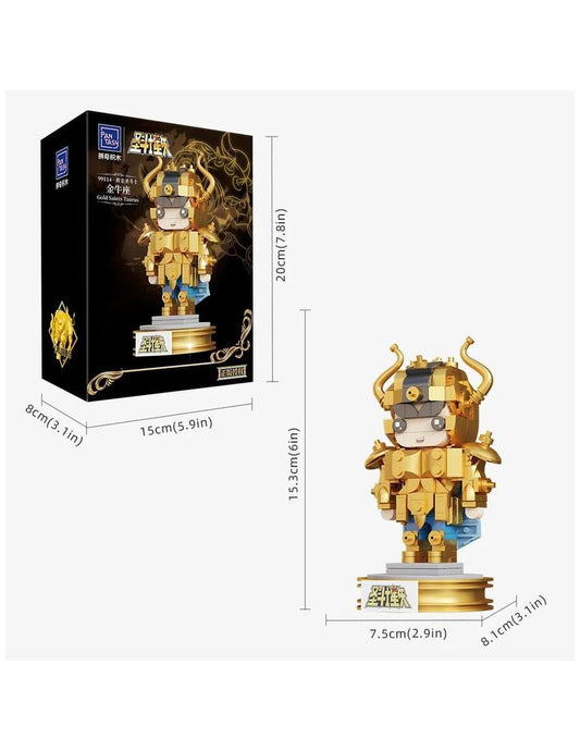 Taurus mini set construccion 15.5 cm saint seiya