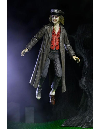 Ultimate beetlejuice tour guide the bio - exorcist scale action fig. 18 cm beetlejuice 1988