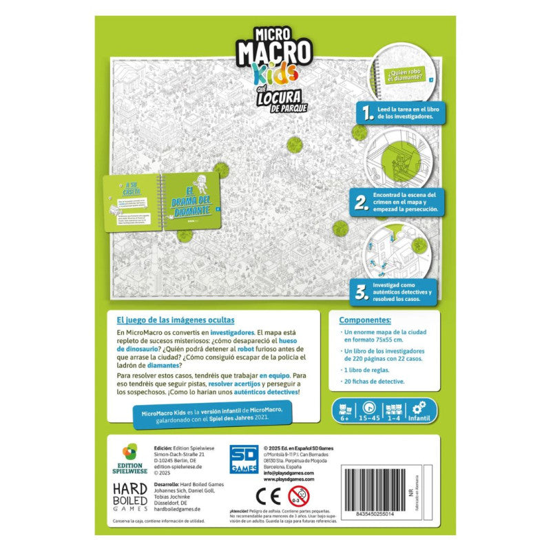 Juego de mesa micro macro kids