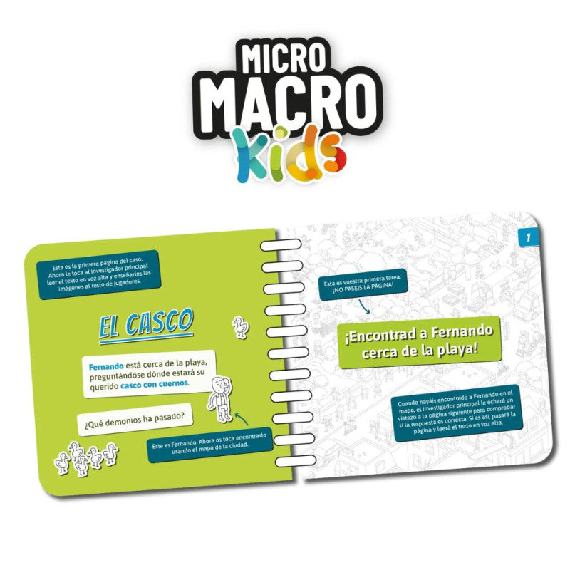 Juego de mesa micro macro kids