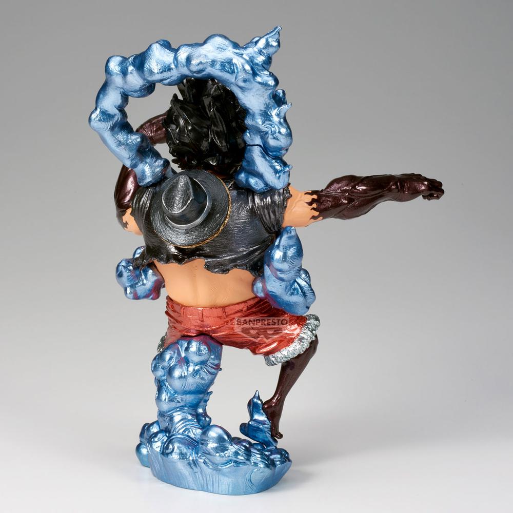 Figura banpresto one piece king of artist monkey d.luffy (snakeman) 19cm
