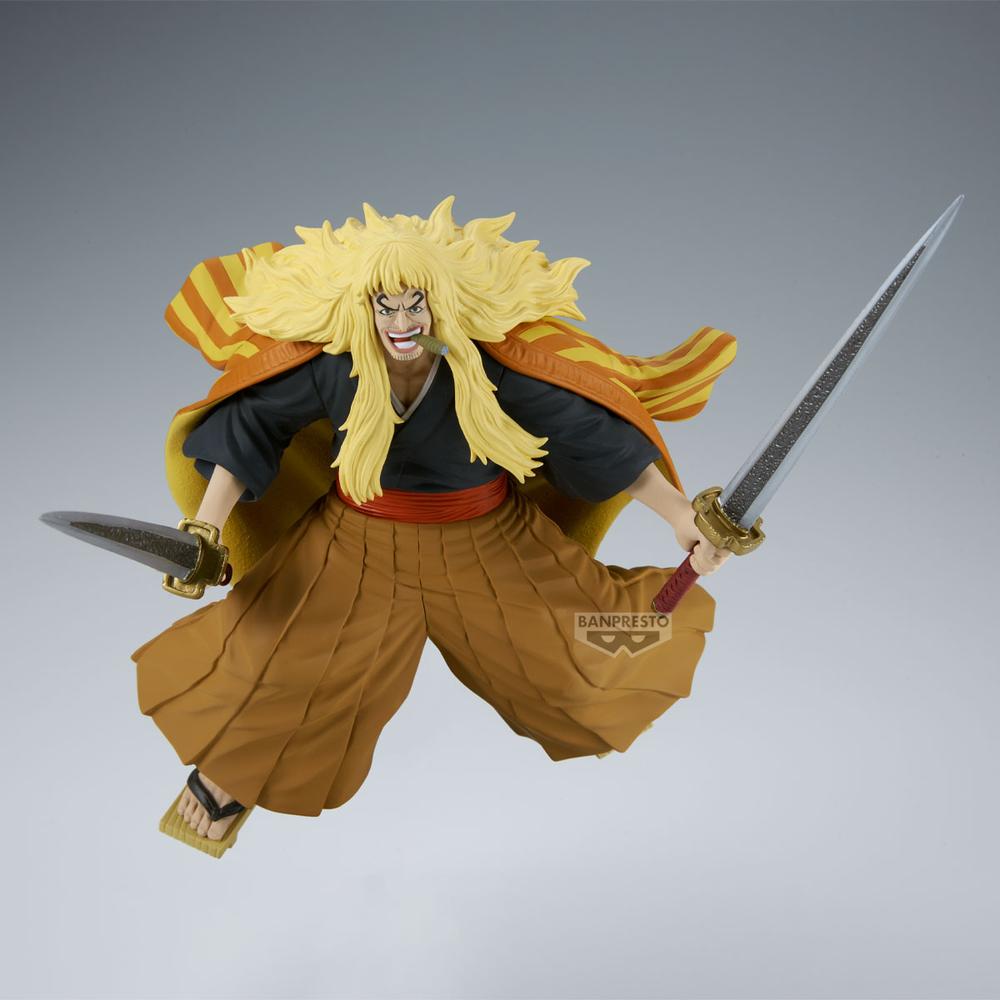 Figura banpresto one piece battle record collection shiki 16cm