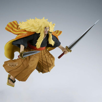 Figura banpresto one piece battle record collection shiki 16cm