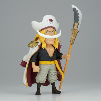 Figura banpresto one piece mega world collectable figure god valley incident edward newgate 17cm