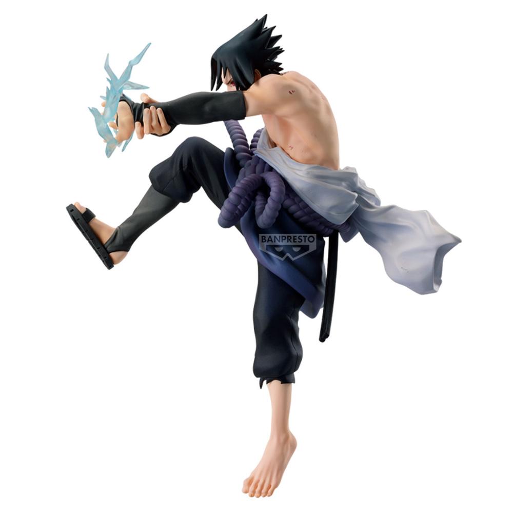 Figura banpresto naruto 72 series 40 vibration stars sasuke uchiha 18cm