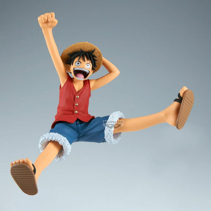 Figura banpresto one piece romance dawn monkey d.luffy vol.1 12cm
