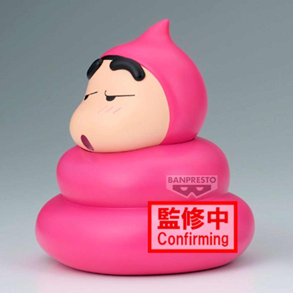 Figura banpresto crayon shinchan big sofvimates shinnosuke nohara poop cosplay ver.a