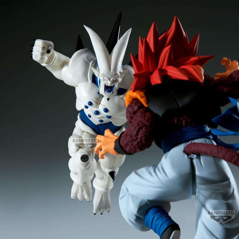 Figura banpresto dragon ball gt match makers super yi - shinron(vs super saiyan 4 gogeta)