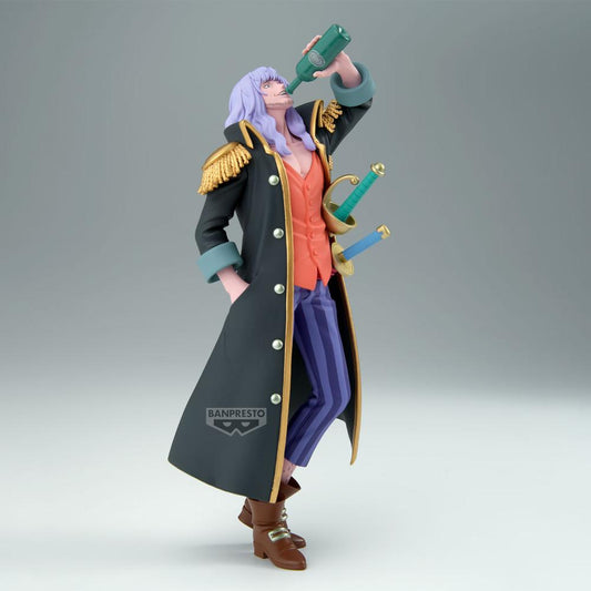 Figura banpresto one piece battle record collection - captain john -