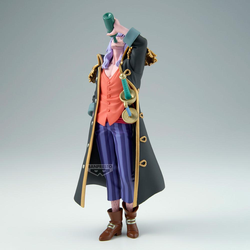 Figura banpresto one piece battle record collection - captain john -