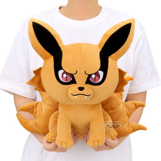 Peluche banpresto naruto shippuden super big plush kurama 37cm