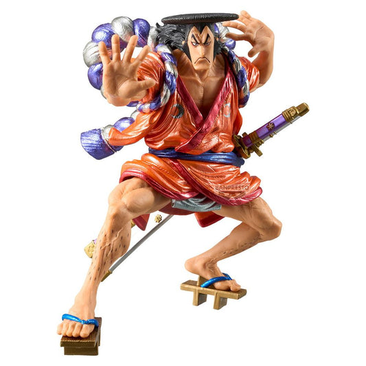 Figura banpresto one piece king of artist kouzuki oden special ver. 17cm